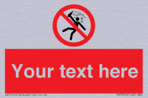 Custom prohibition Not for people in the state of intoxication